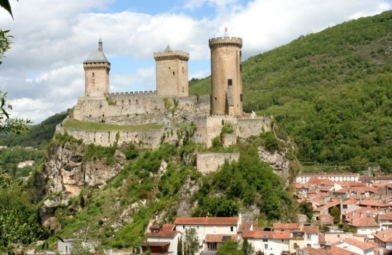 Chteau de foix cazaleres